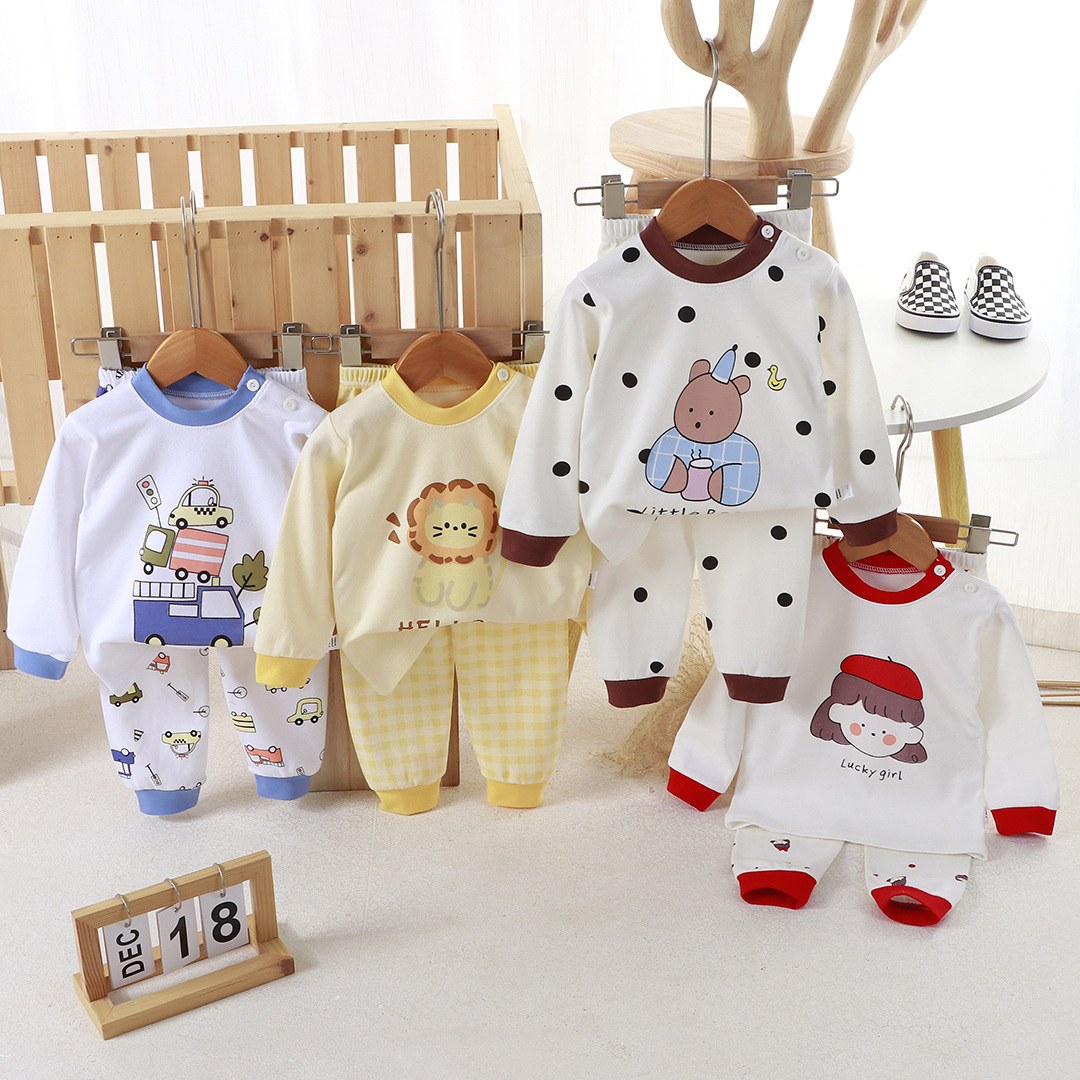 Kids' Pure Cotton Thermal Underwear Set - RR26-018